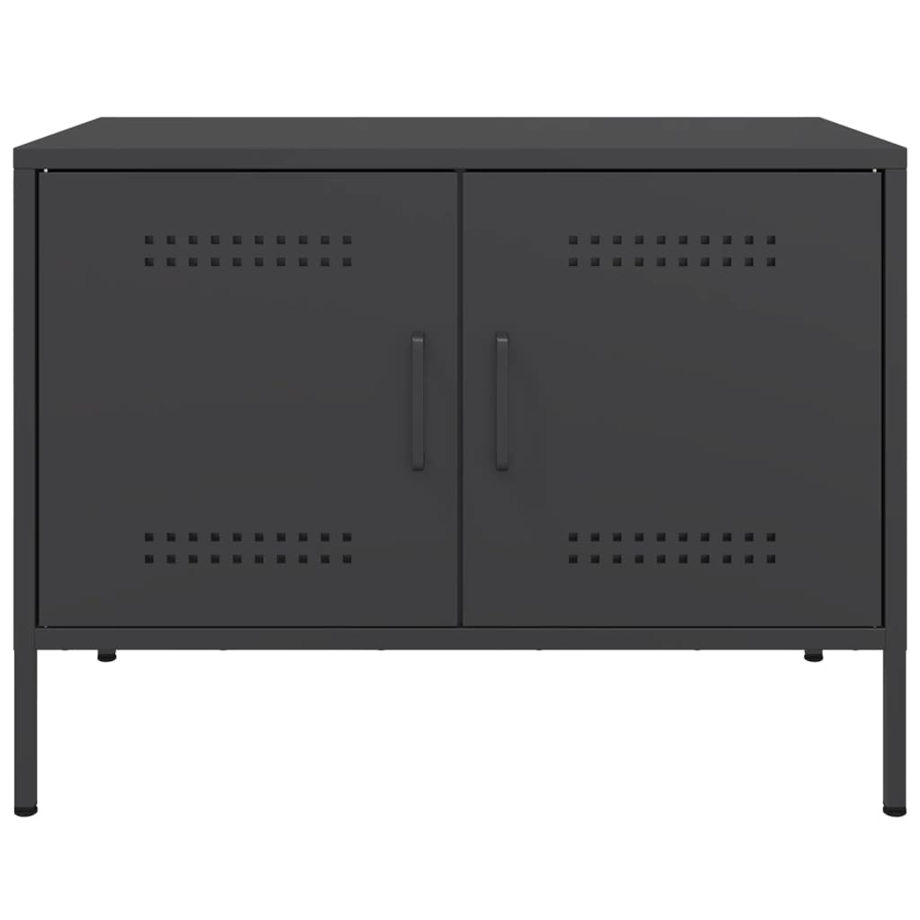 TV Cabinet Black 68x39x50.5 cm Steel