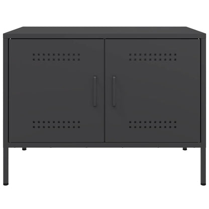 TV Cabinet Black 68x39x50.5 cm Steel