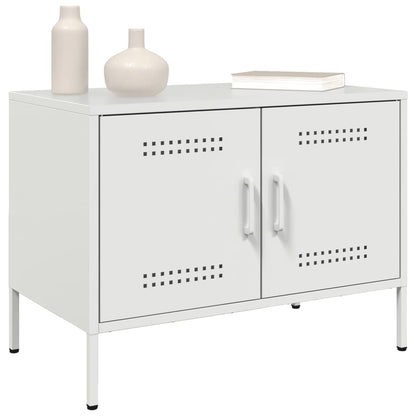 TV Cabinet White 68x39x50.5 cm Steel