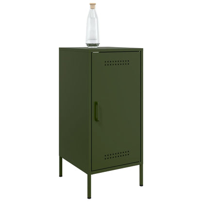 Sideboard Olive Green 36x39x79 cm Steel