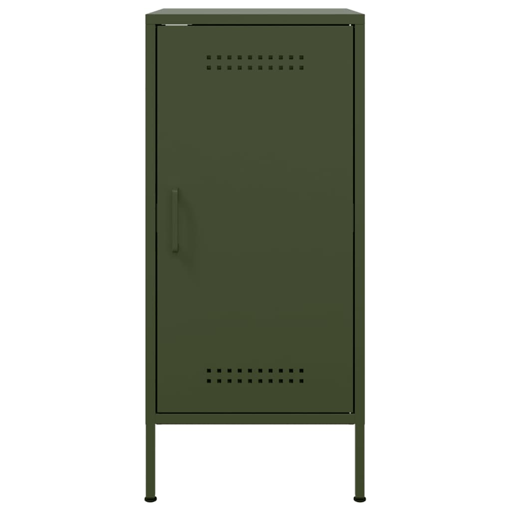 Sideboard Olive Green 36x39x79 cm Steel