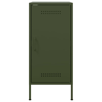 Sideboard Olive Green 36x39x79 cm Steel