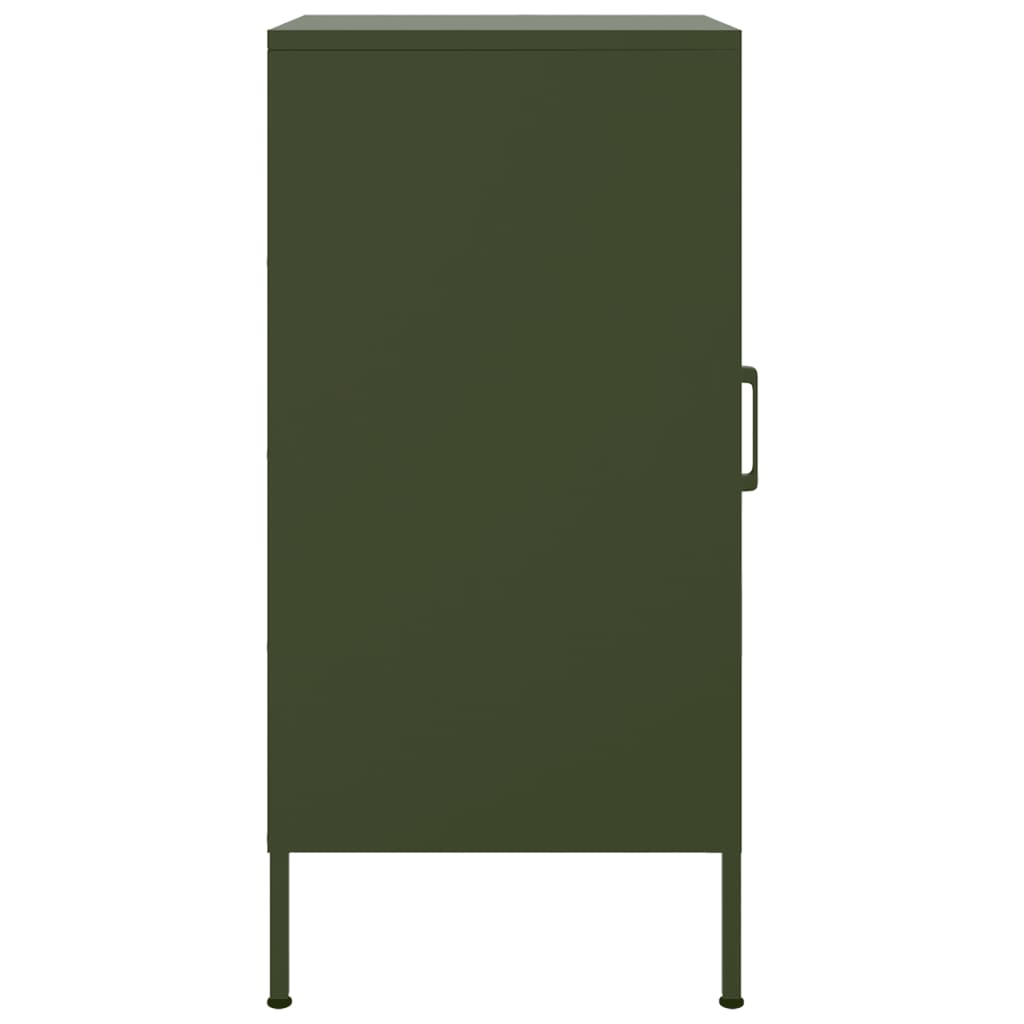 Sideboard Olive Green 36x39x79 cm Steel