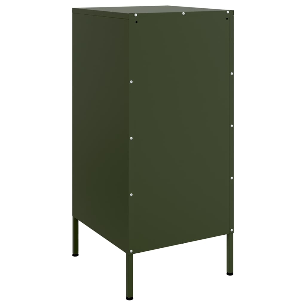 Sideboard Olive Green 36x39x79 cm Steel