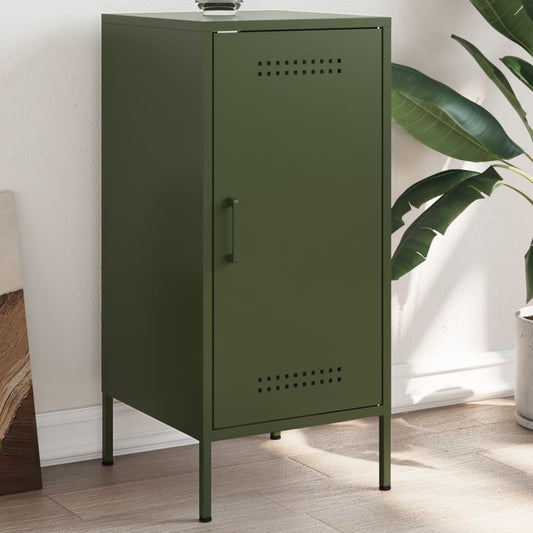 Sideboard Olive Green 36x39x79 cm Steel