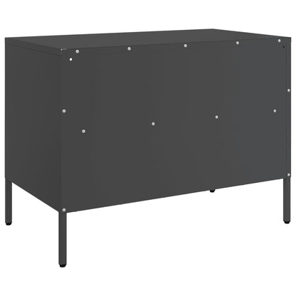 TV Cabinet Black 68x39x50.5 cm Cold-rolled Steel