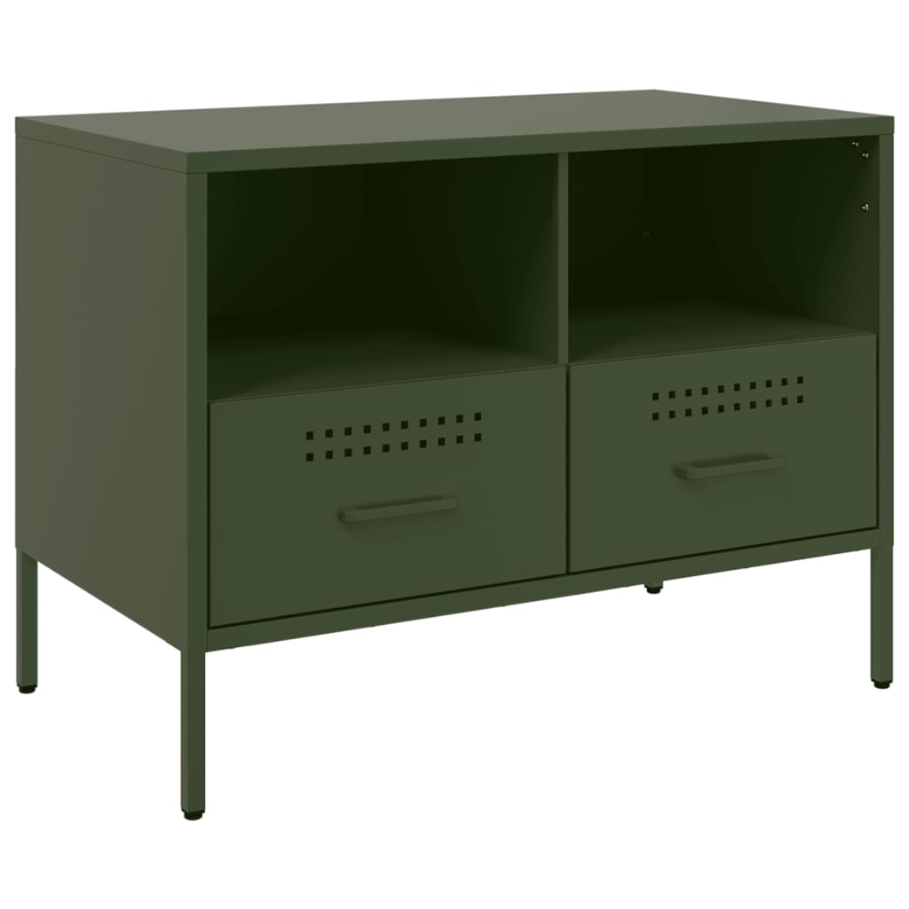 TV Cabinet Olive Green 68x39x50.5 cm Cold-rolled Steel