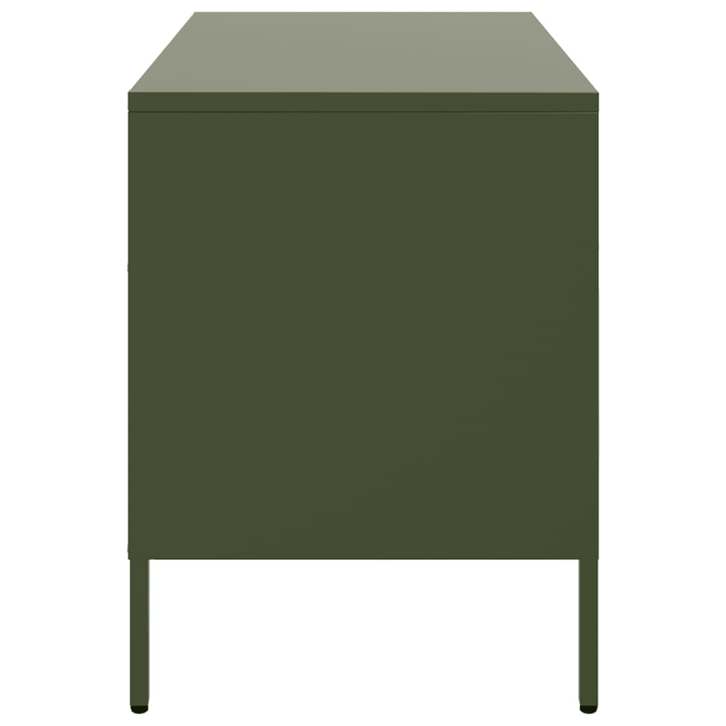 TV Cabinet Olive Green 68x39x50.5 cm Cold-rolled Steel