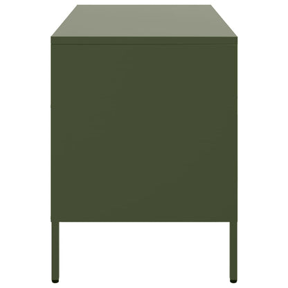 TV Cabinet Olive Green 68x39x50.5 cm Cold-rolled Steel