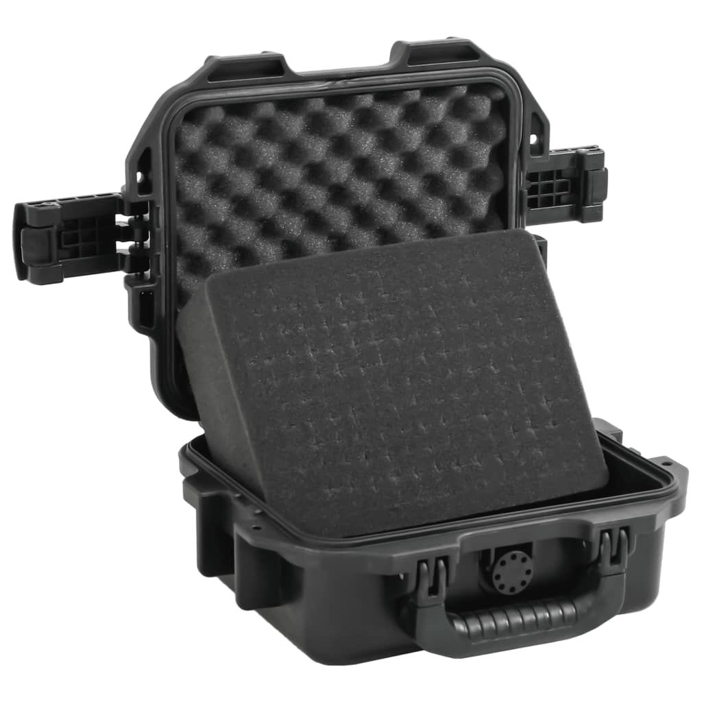 Portable Flight Case Black 30x24.5x12.5 cm PP