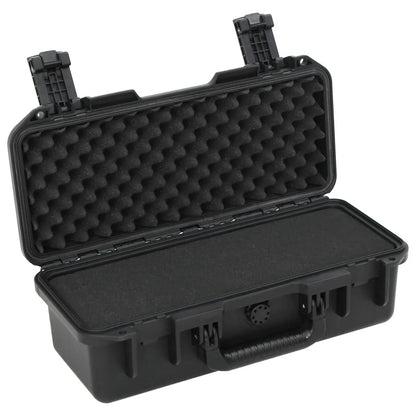 Portable Flight Case Black 46.5x21.5x17.5 cm PP