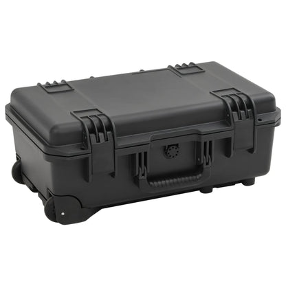 Portable Flight Case Black 55x35x22.5 cm PP