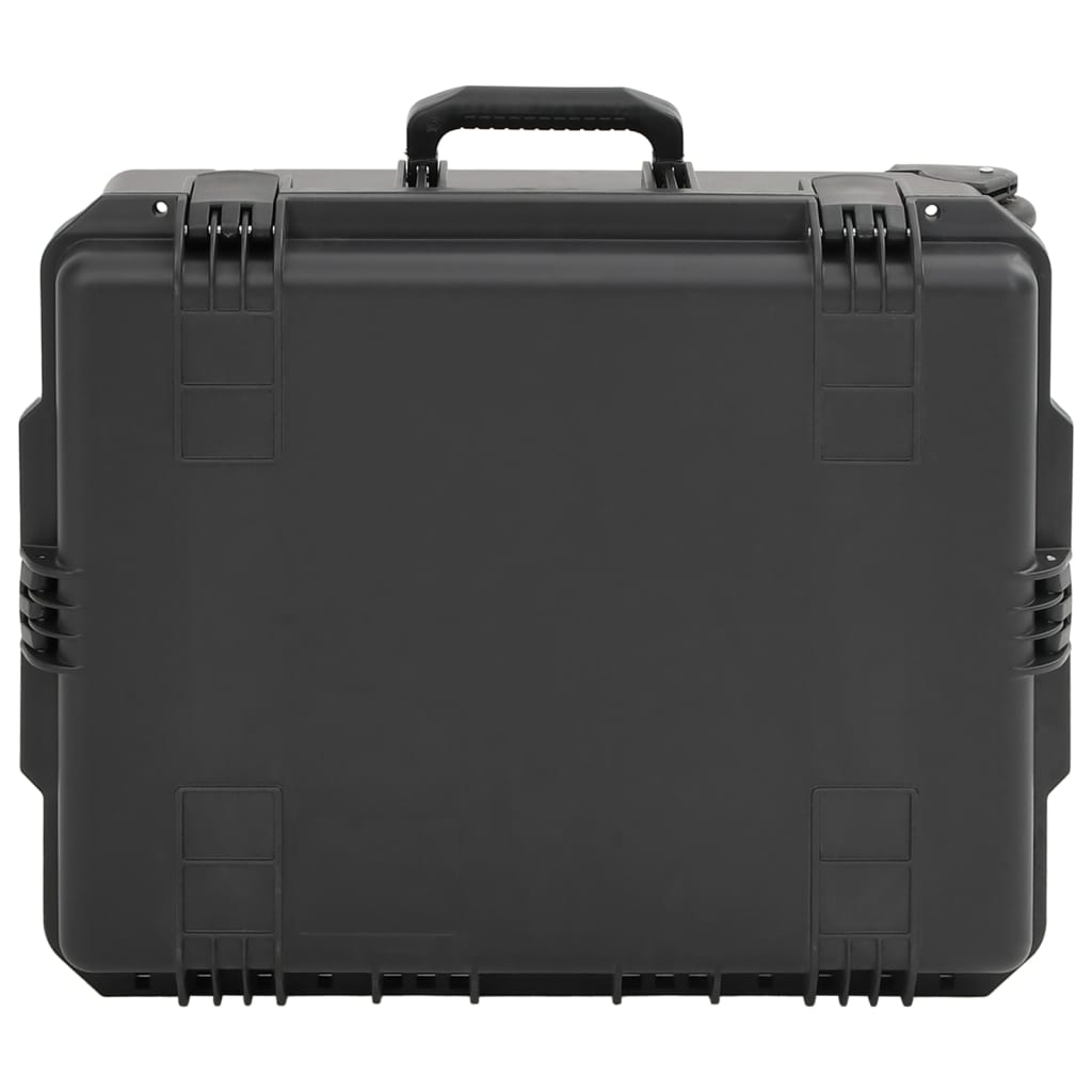 Portable Flight Case Black 62.5x50x28.5 cm PP