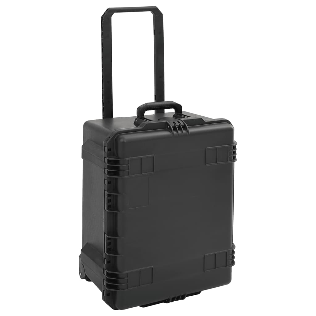 Portable Flight Case Black 62.5x49.5x37 cm PP