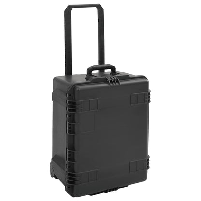 Portable Flight Case Black 62.5x49.5x37 cm PP