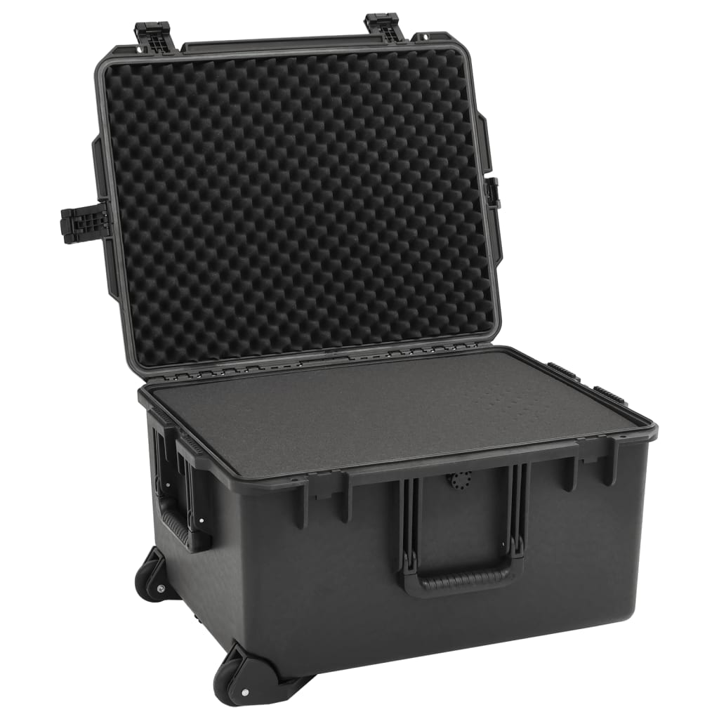 Portable Flight Case Black 62.5x49.5x37 cm PP