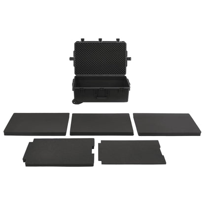 Portable Flight Case Black 79.5x51.5x30.5 cm PP