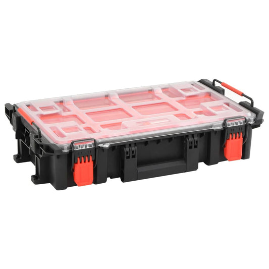 Portable Flight Case Black 55.5x34.5x13.5 cm PP