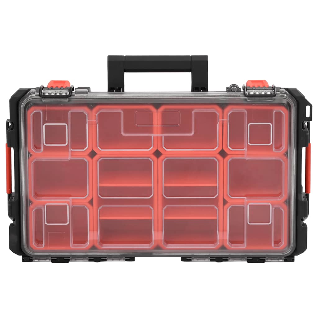 Portable Flight Case Black 55.5x34.5x13.5 cm PP