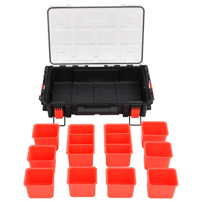 Portable Flight Case Black 55.5x34.5x13.5 cm PP