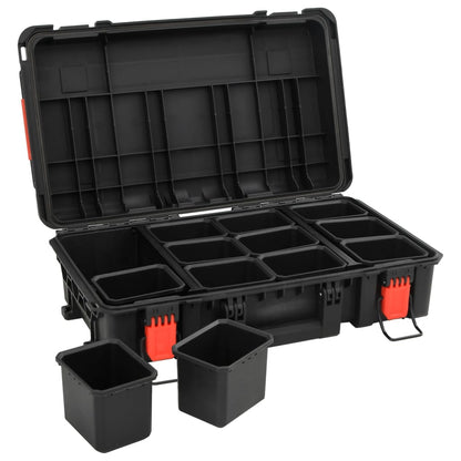 Portable Flight Case Black 56.5x34x16 cm PP