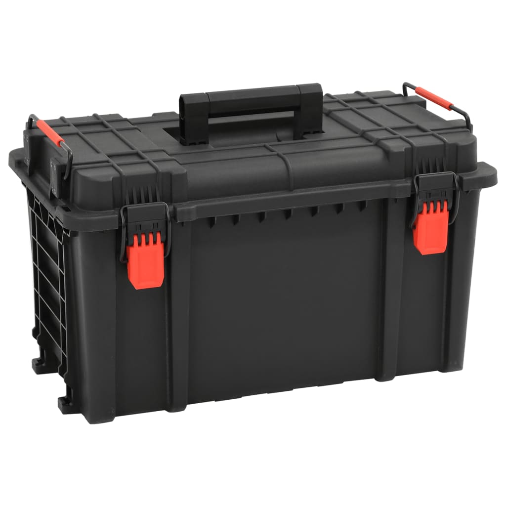 Portable Flight Case Black 57x35x32.5 cm PP