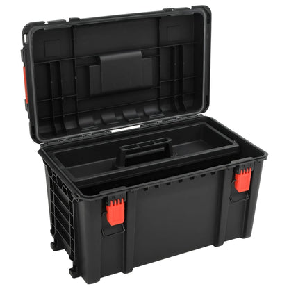 Portable Flight Case Black 57x35x32.5 cm PP