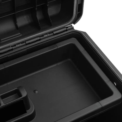 Portable Flight Case Black 57x35x32.5 cm PP