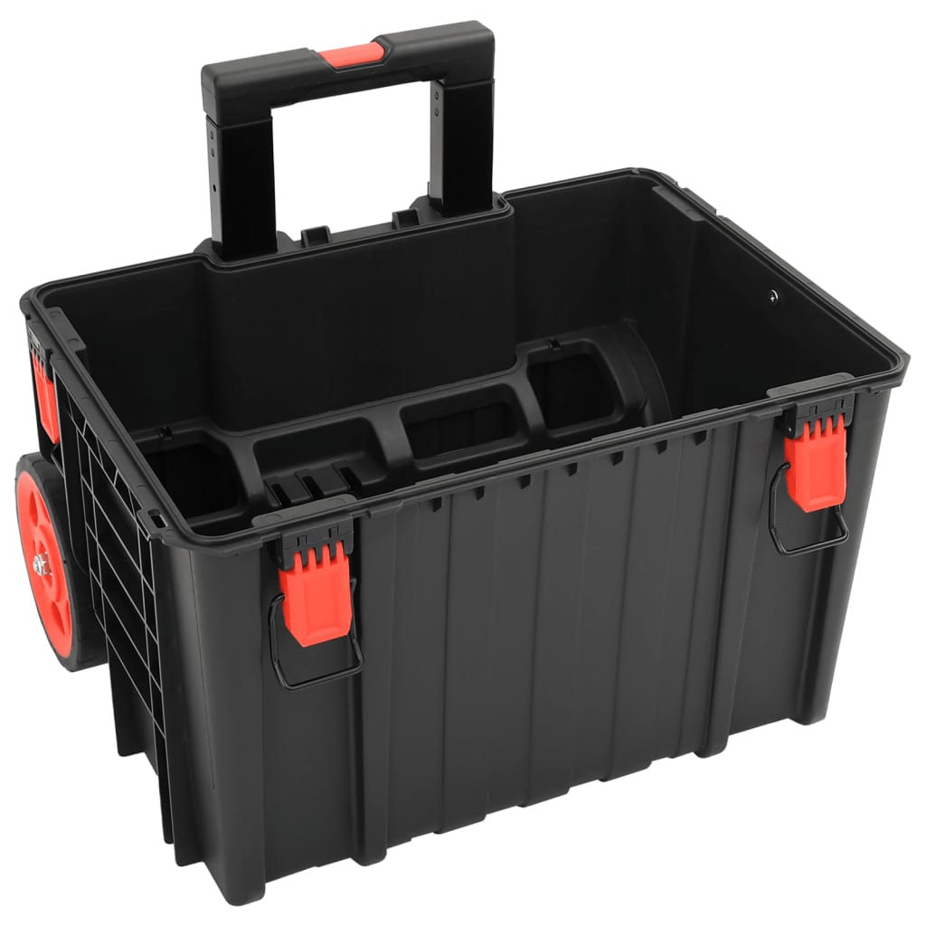 Portable Flight Case Black 56.5x45.5x48 cm PP