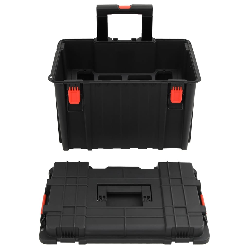 Portable Flight Case Black 56.5x45.5x48 cm PP