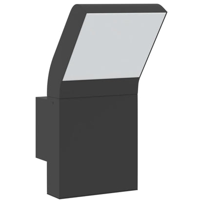 Outdoor LED Wall Light Black Die-cast Aluminium