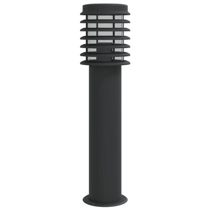 Outdoor Floor Lamp Black 60 cm Stainless Steel