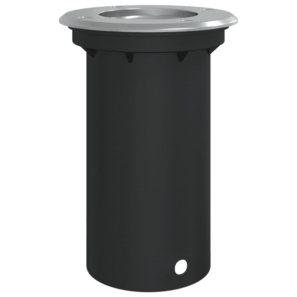 Outdoor Ground Light Round Black 10.5x10.5cm Die-cast Aluminium