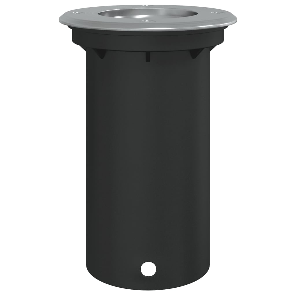 Outdoor Ground Light Round Black 10.5x10.5cm Die-cast Aluminium