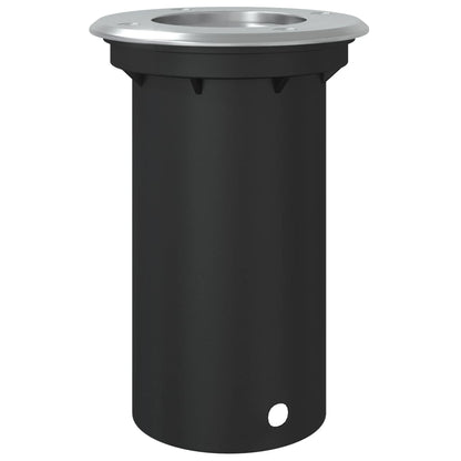 Outdoor Ground Light Round Black 10.5x10.5cm Die-cast Aluminium