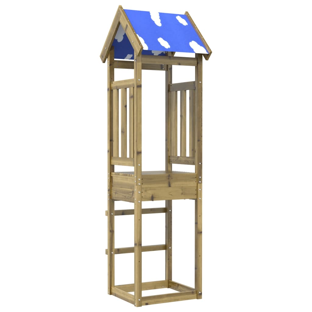 Play Tower 52.5x46.5x208 cm Impregnated Wood Pine