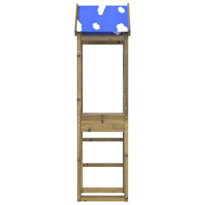 Play Tower 52.5x46.5x208 cm Impregnated Wood Pine