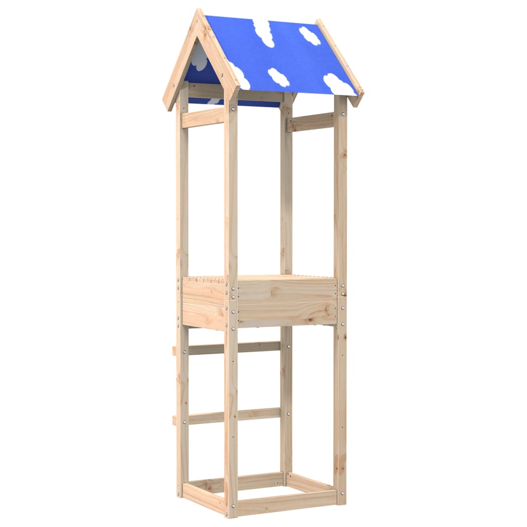 Play Tower 52.5x46.5x195 cm Solid Wood Pine