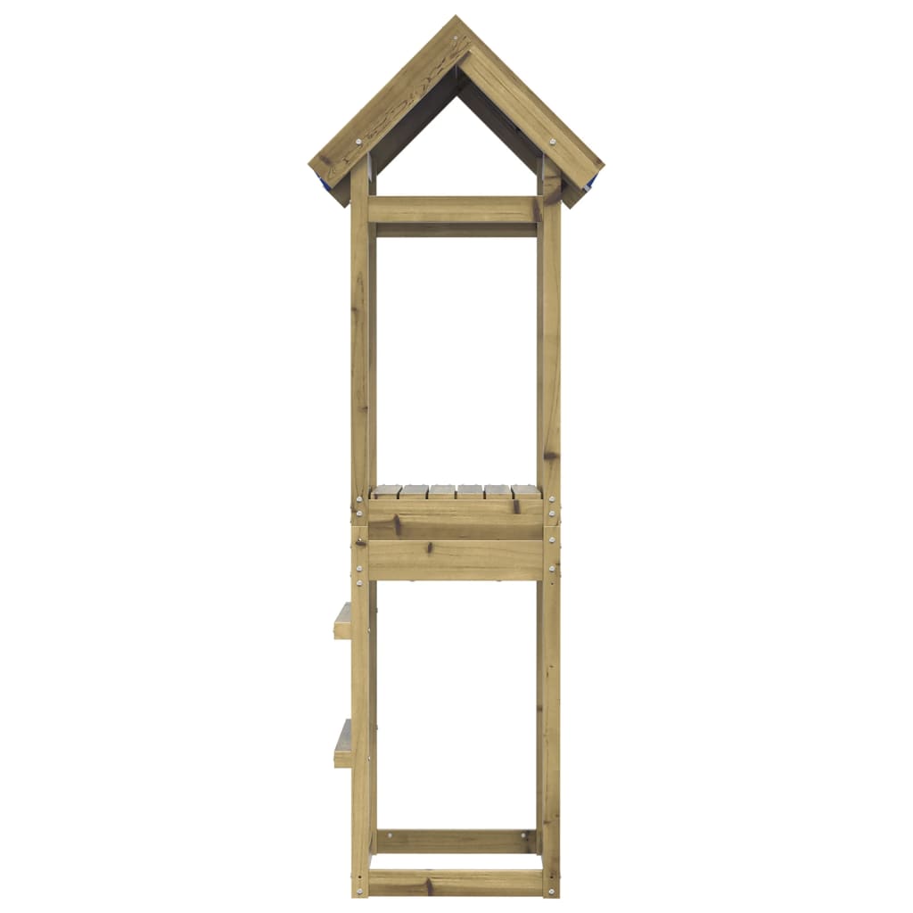 Play Tower 52.5x46.5x195 cm Impregnated Wood Pine