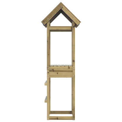 Play Tower 52.5x46.5x195 cm Impregnated Wood Pine