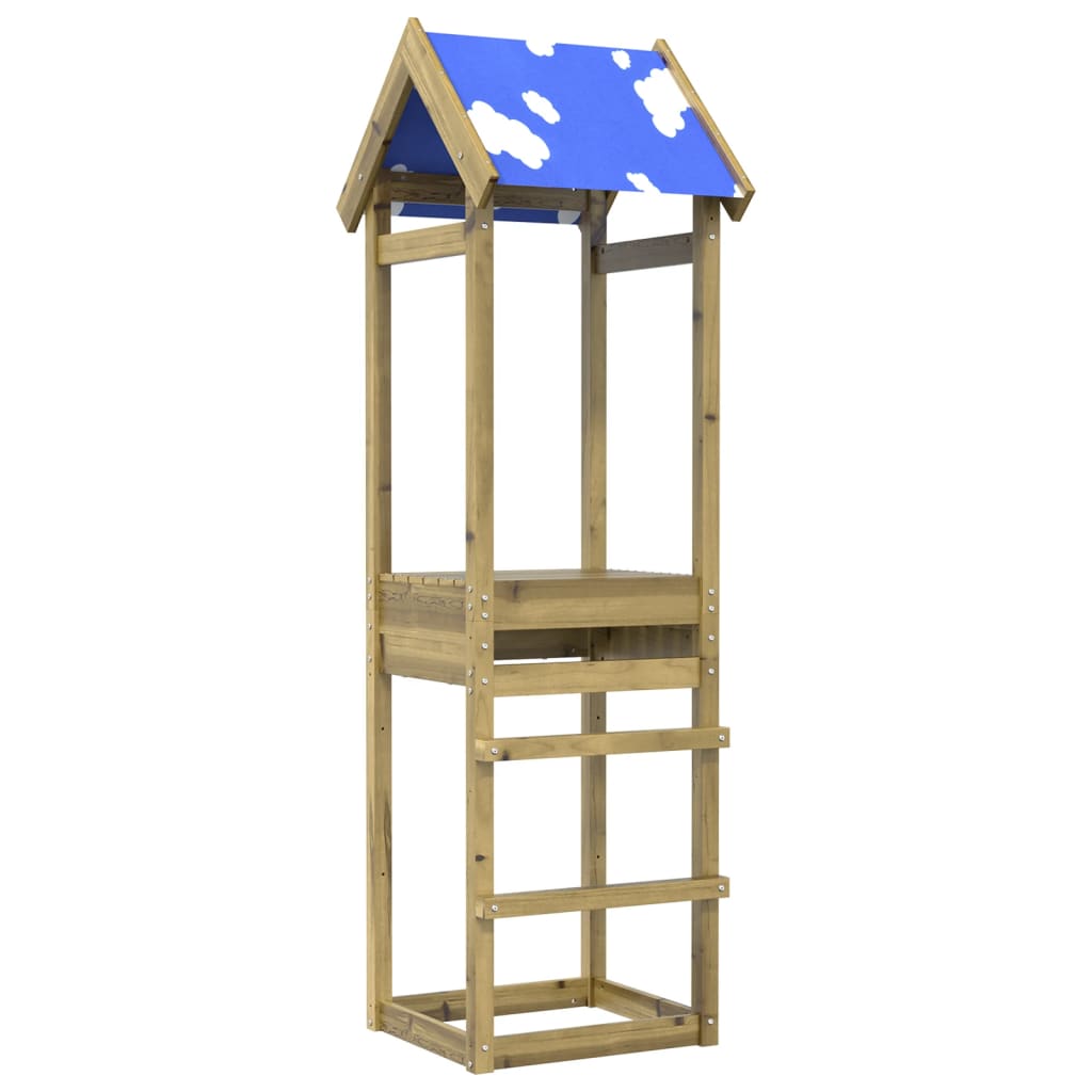 Play Tower 52.5x46.5x195 cm Impregnated Wood Pine