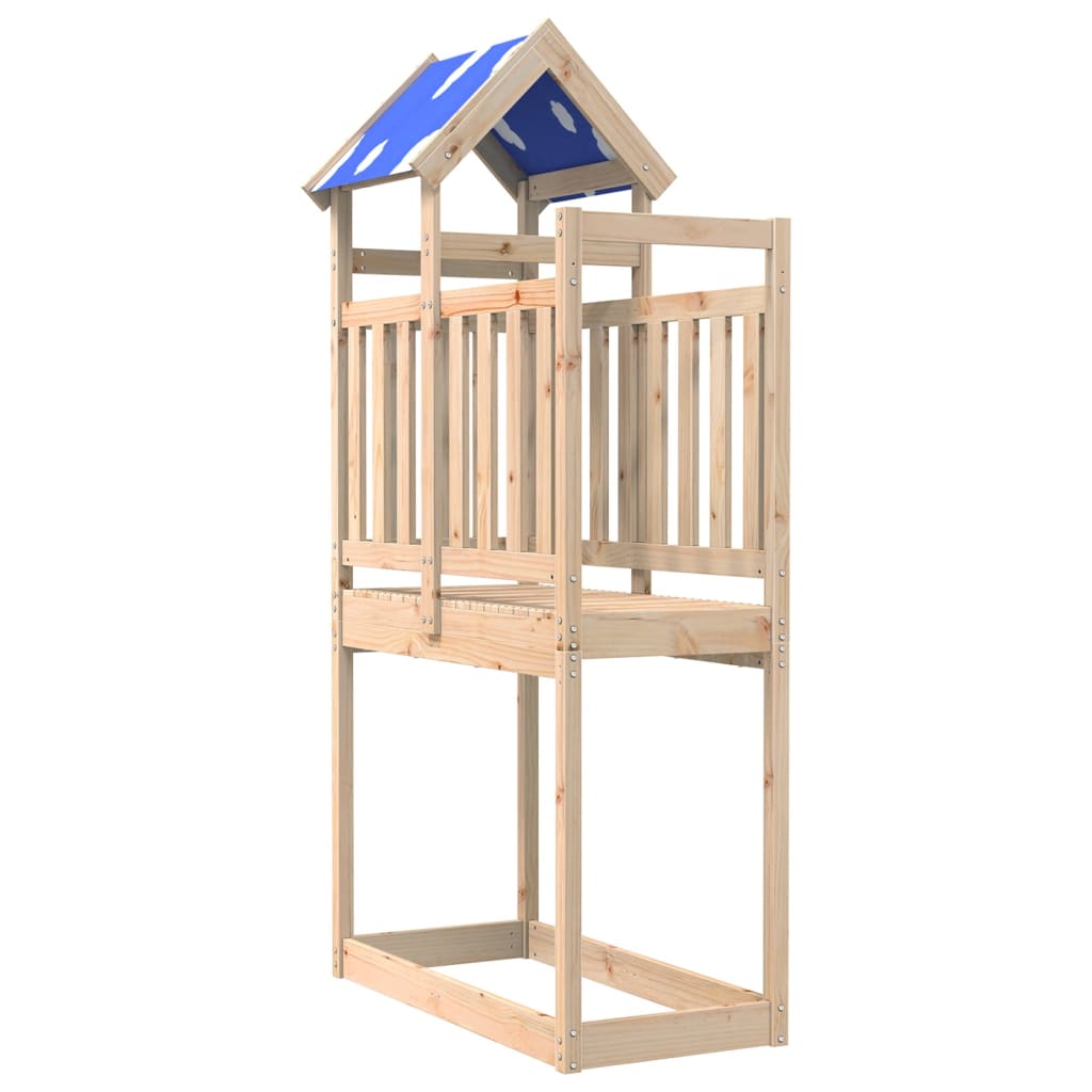 Play Tower 110.5x52.5x215 cm Solid Wood Pine