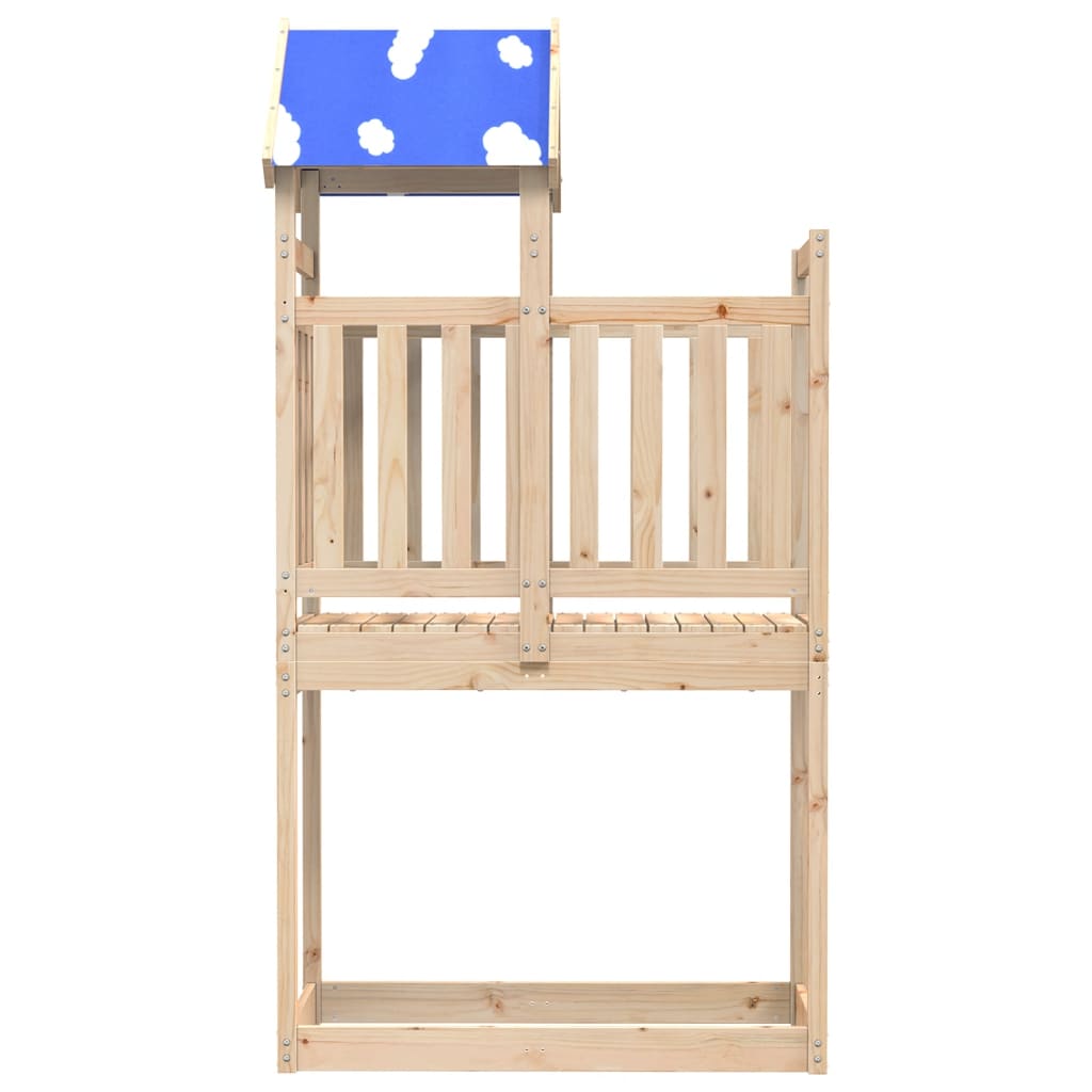 Play Tower 110.5x52.5x215 cm Solid Wood Pine