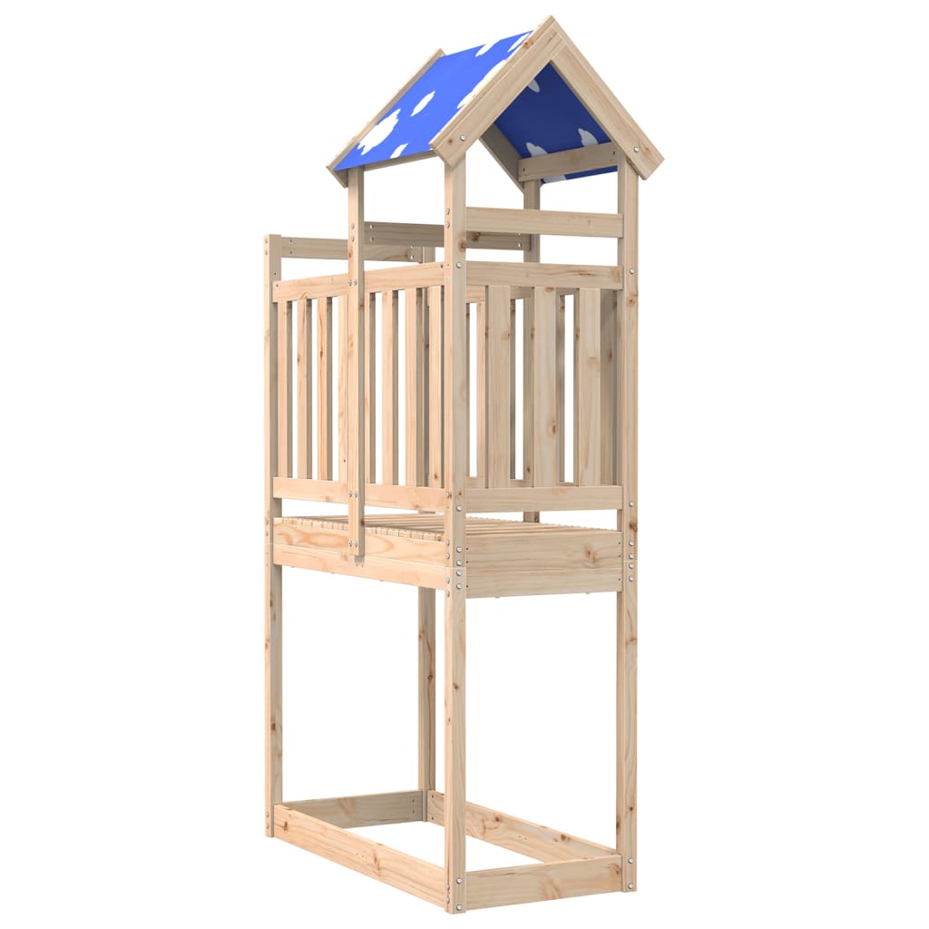 Play Tower 110.5x52.5x215 cm Solid Wood Pine