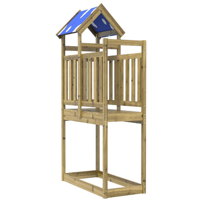 Play Tower 110.5x52.5x215 cm Impregnated Wood Pine