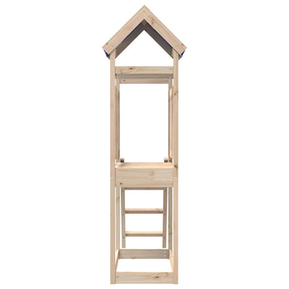 Play Tower with Ladder 110.5x52.5x215 cm Solid Wood Pine