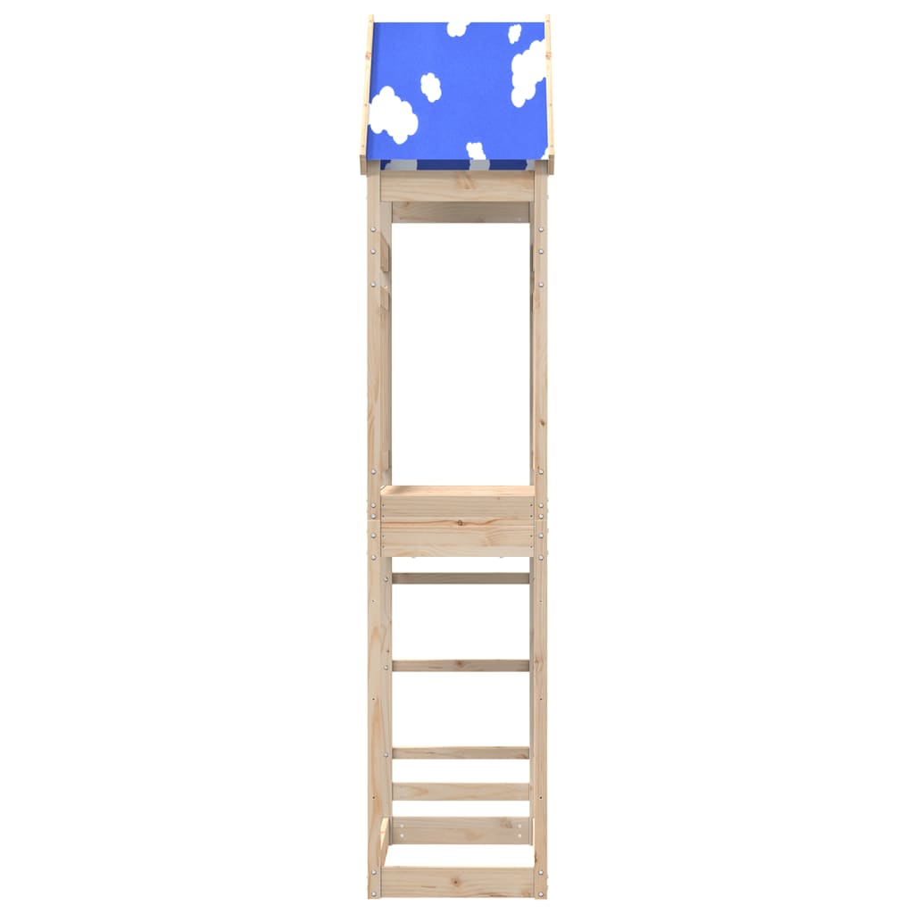 Play Tower 85x52.5x265 cm Solid Wood Pine