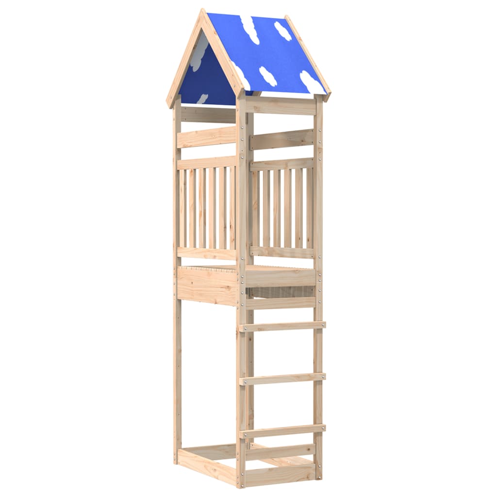 Play Tower 85x52.5x265 cm Solid Wood Pine