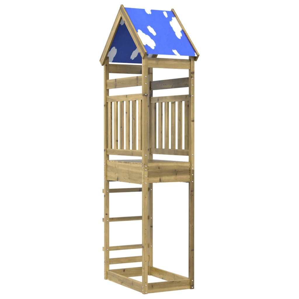 Play Tower 85x52.5x265 cm Impregnated Wood Pine