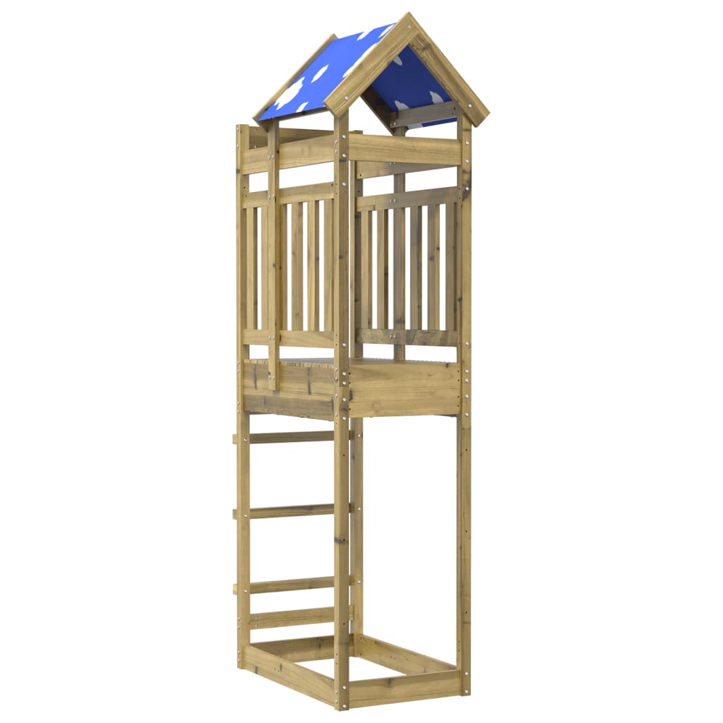 Play Tower 85x52.5x239 cm Impregnated Wood Pine